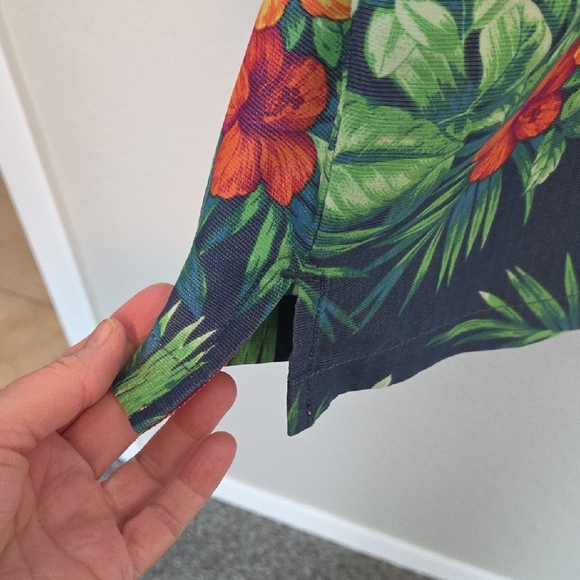 Tommy Bahama Hawaiian Print Shirt Sz XL - Picture 7 of 8